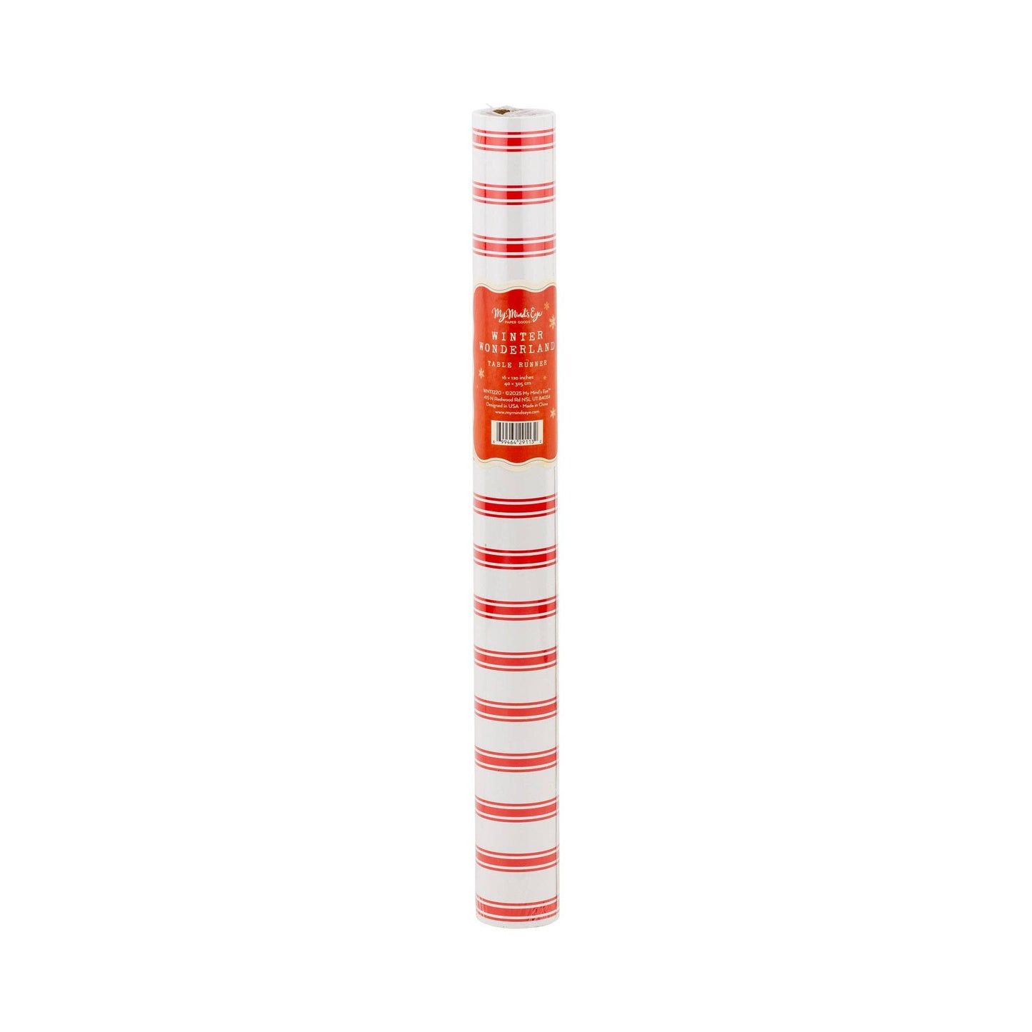 WNT1220 - Red Striped Table Runner