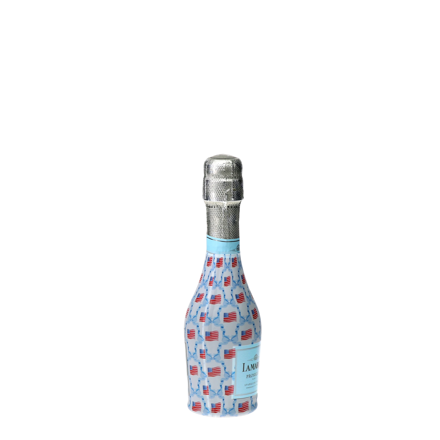 Flags & Ribbons Mini Prosecco Wraps (Set of 3)