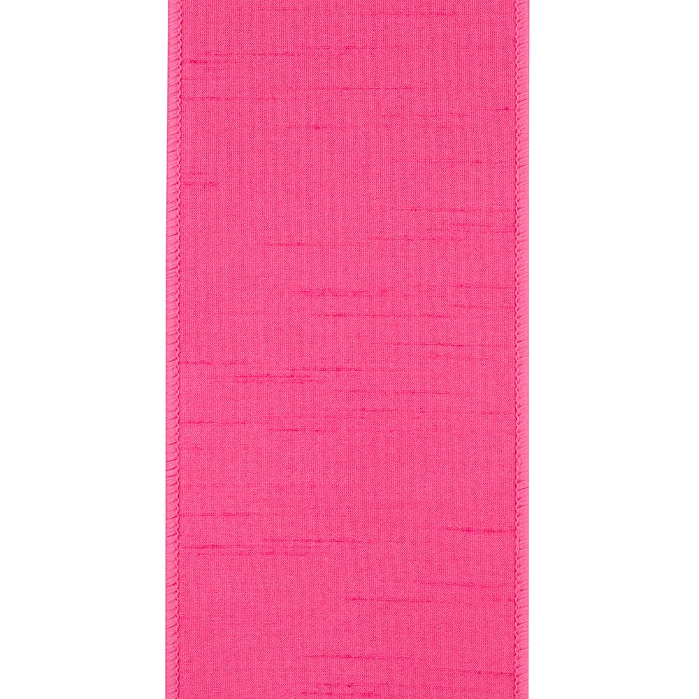 Asian Vista Chinoiserie Deluxe Wired Edge Ribbon, Pink