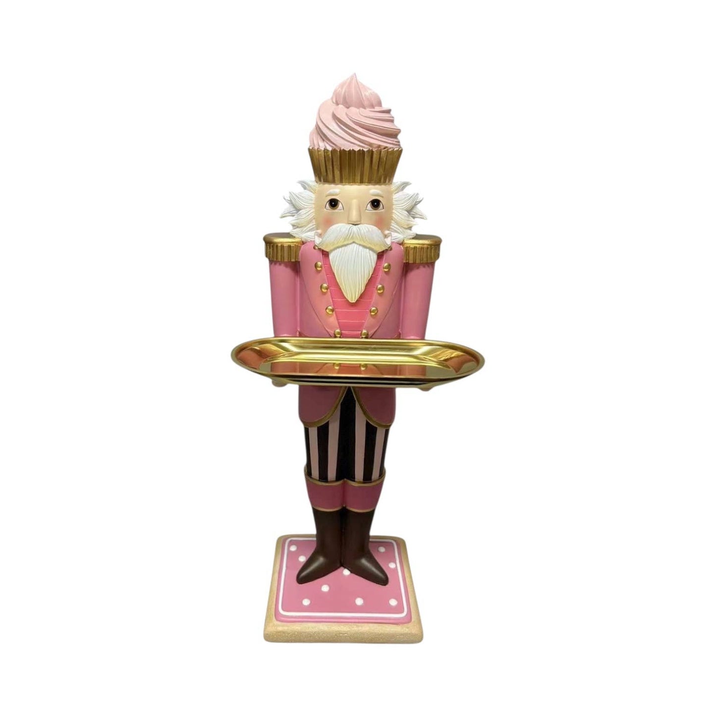 Candy Towne Nutcracker w/Tray