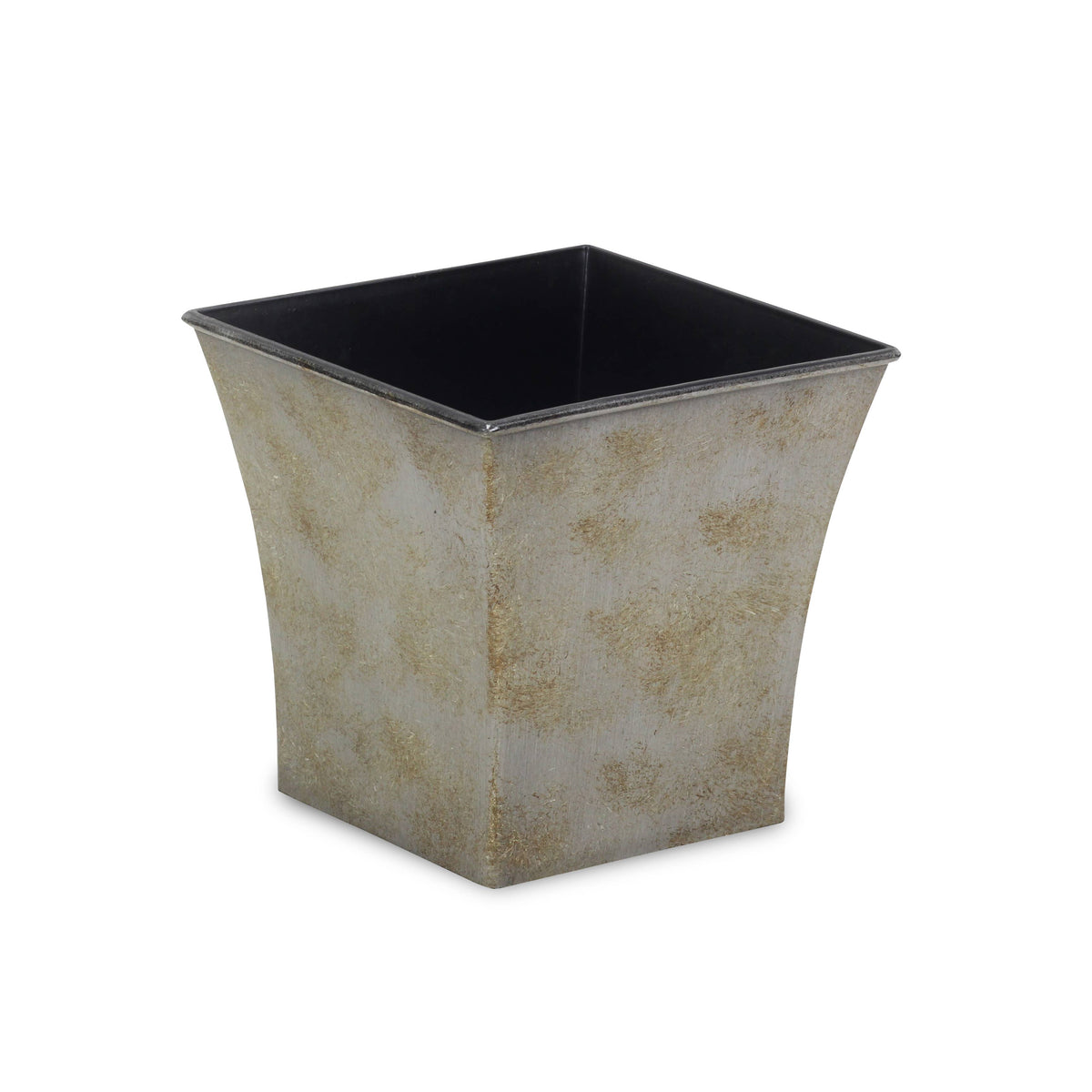 7.25 Inch Square Tapered Plastic Pot