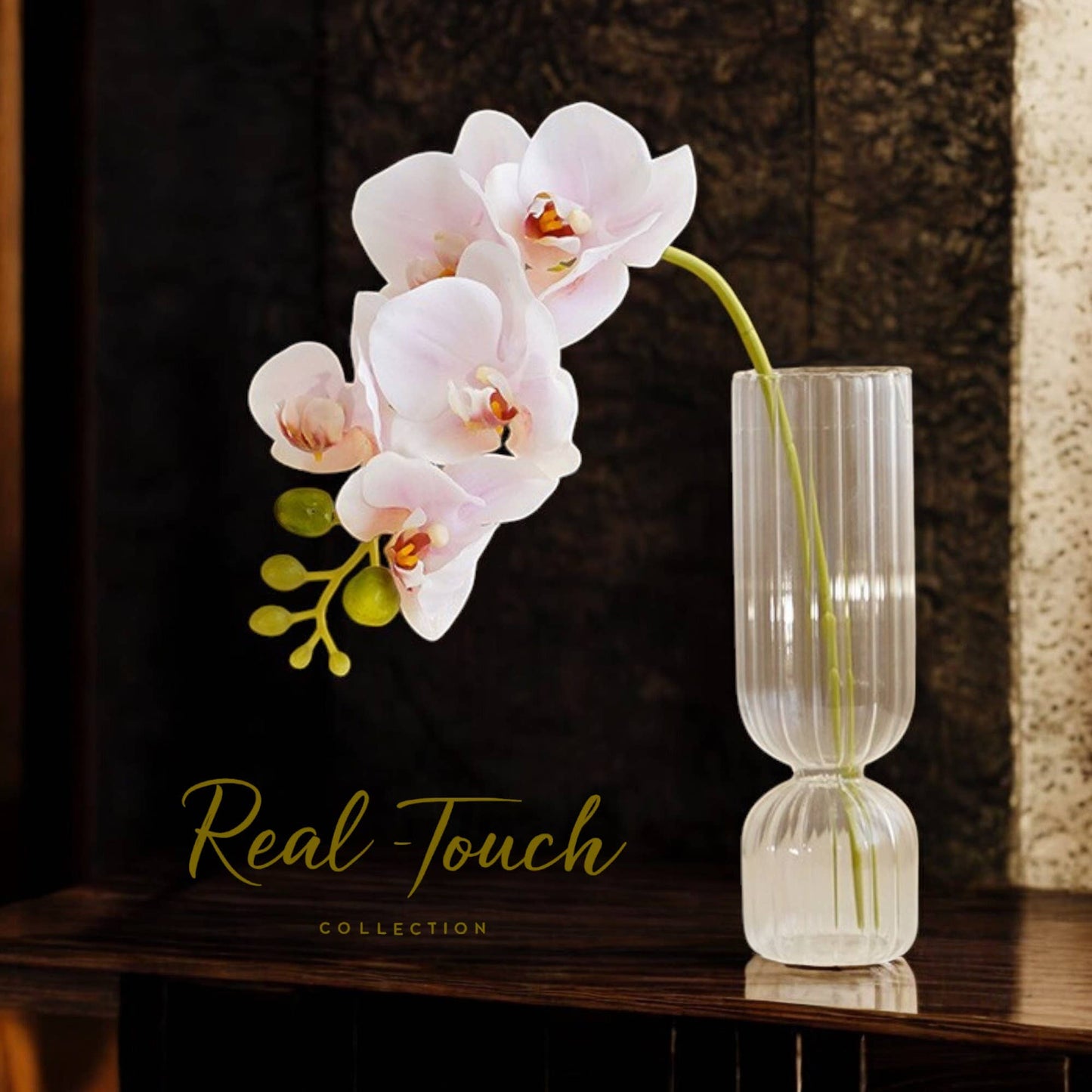 17.5" Real Touch Orchid – High-End Moisturized Coating