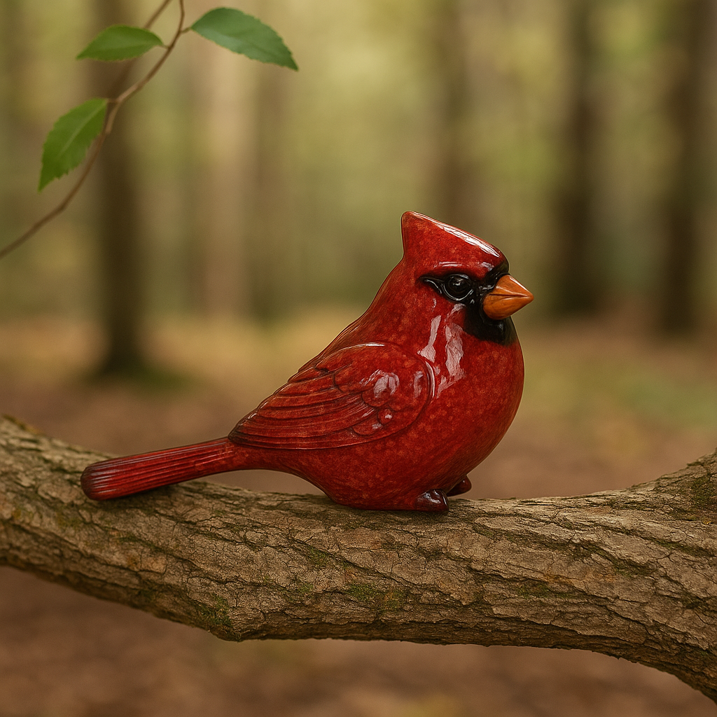 Red Cardinal Figurine - Remembrance #17815