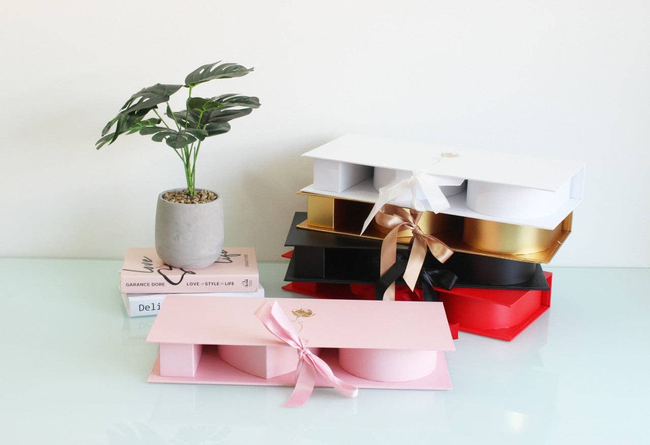 I Love You Fillable Letters Box with Ribbon