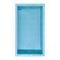 Light Blue Bamboo Guest Towel Holder