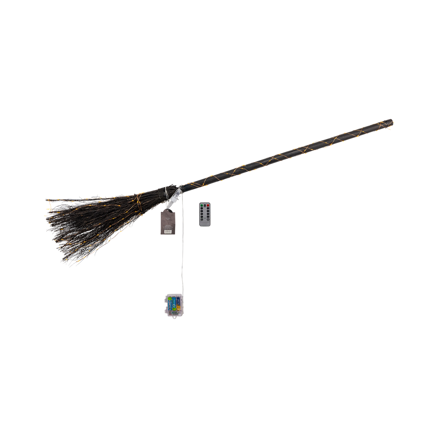 HAL1308 - Light up Decor Broom
