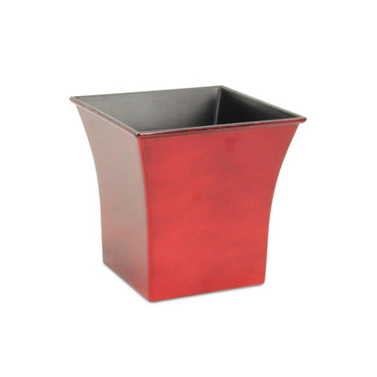 7.25 Inch Square Tapered Plastic Pot
