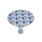 Kyoto Pagoda Charcuterie Board - White & Blue - Large
