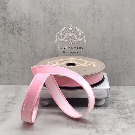 1" x 10yds Velvet Pink Lemonade