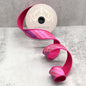 1.5" x 10yds Dupioni Raspberry Swirl Diagonal Plaid, Pink, Purple