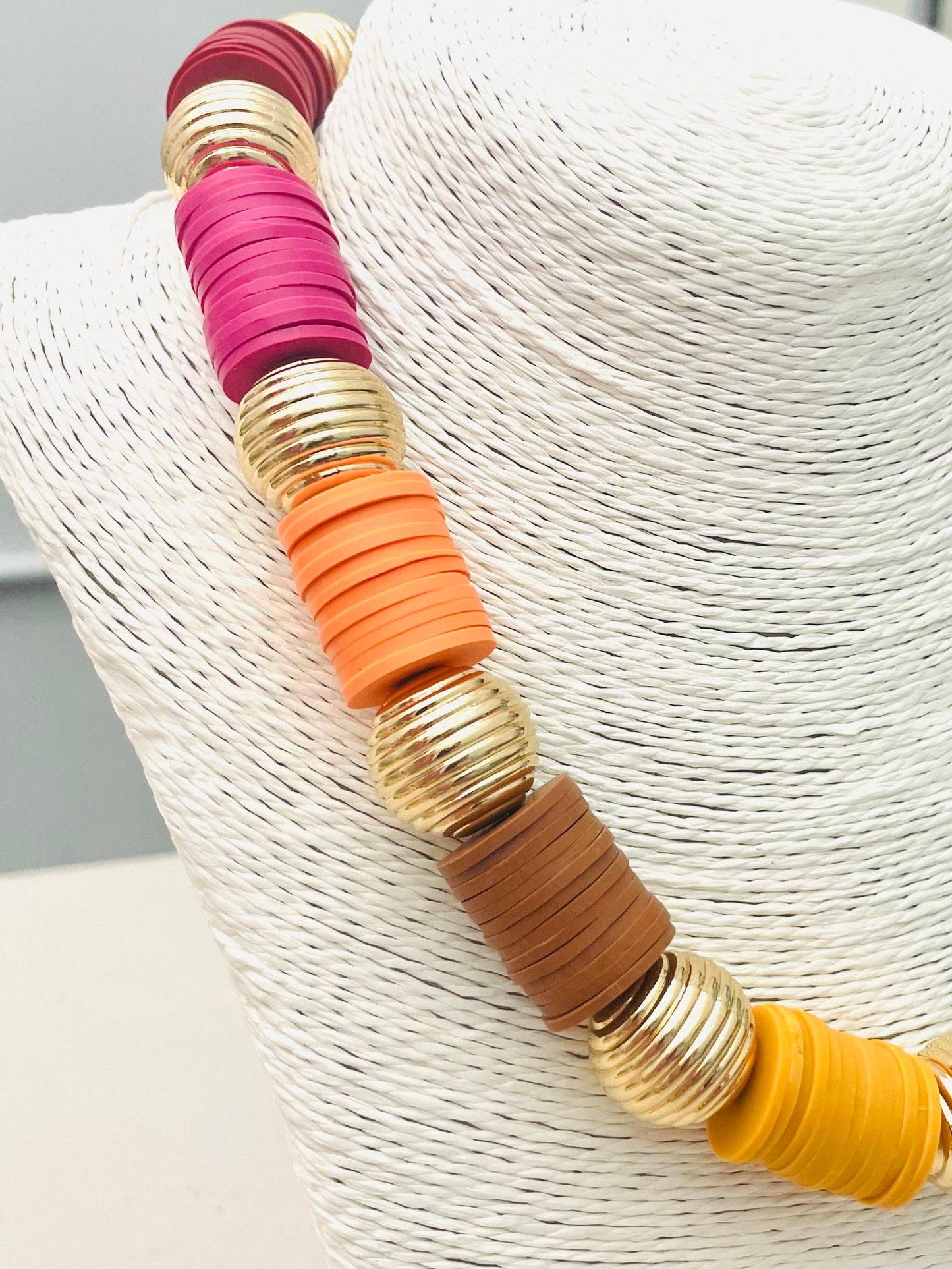 FALL - Carousel Necklace III (multi/gold)