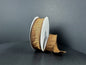 7/8"X10Y Brown Faux Dupioni Ribbon 72434-05-38