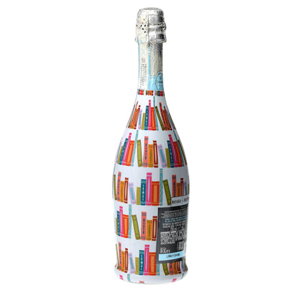Warm & Bright Books Prosecco Bottle Wrap