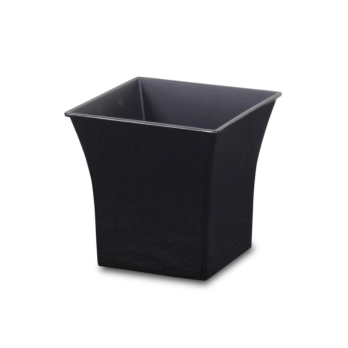 7.25 Inch Square Tapered Plastic Pot