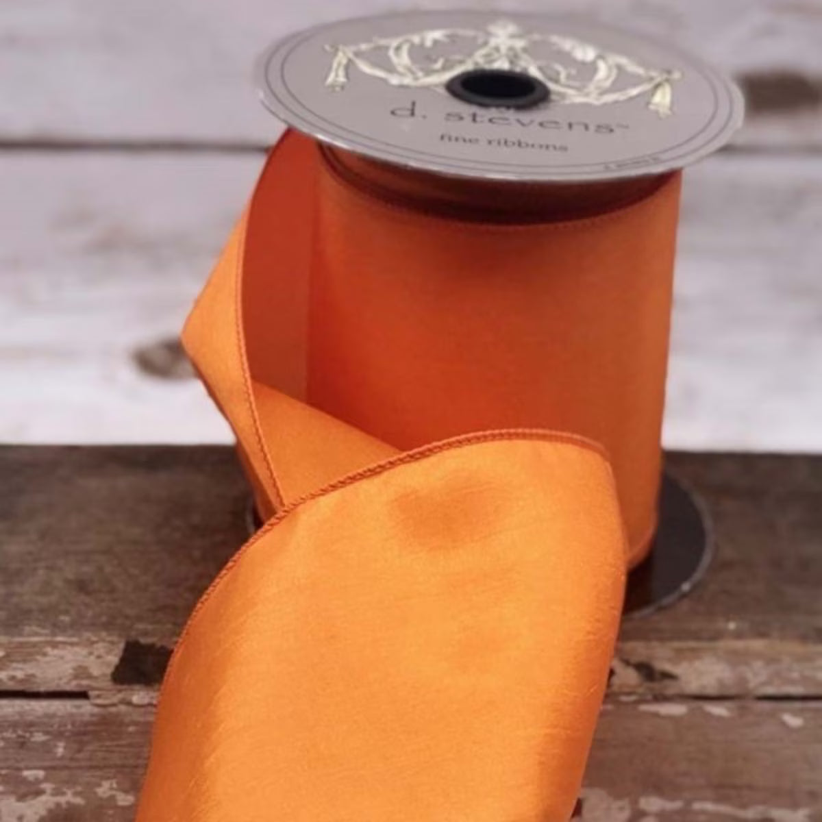 2.5 x 25 yds Simply Taffeta, Orange
