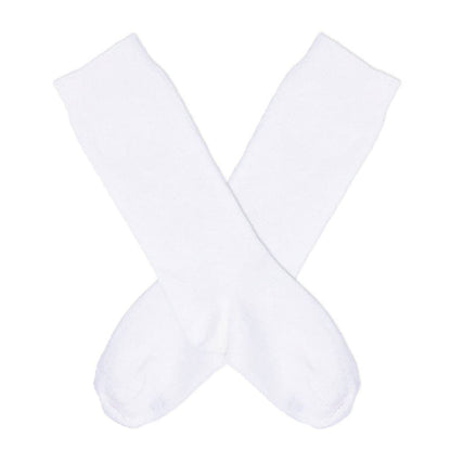 White Knee Socks