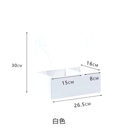 Transparent Flower Gift Box with Handle