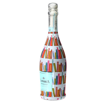 Warm & Bright Books Prosecco Bottle Wrap