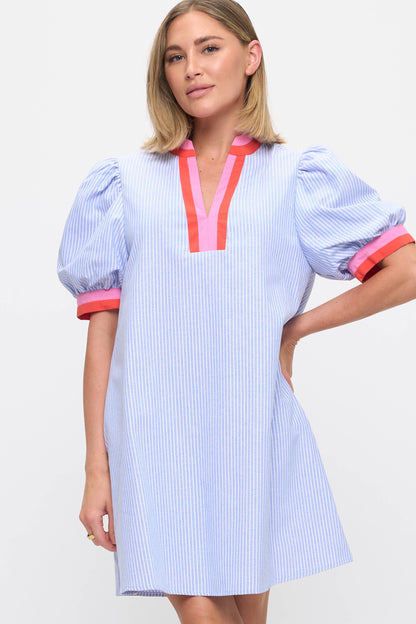 Striped Linen Dress