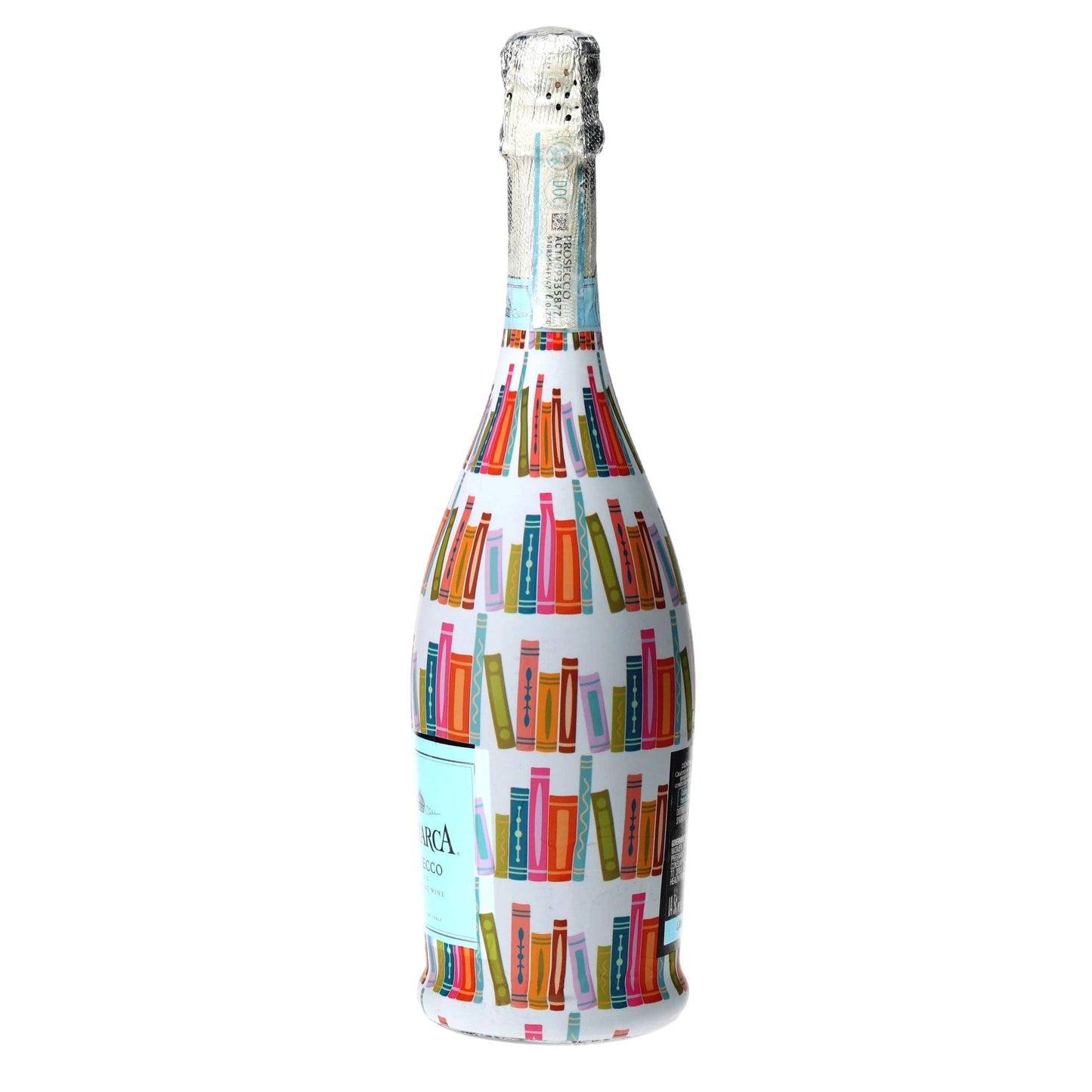 Warm & Bright Books Prosecco Bottle Wrap