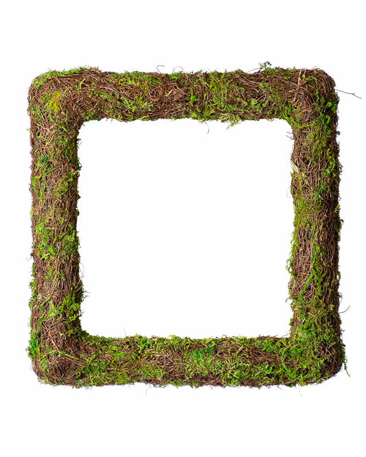 18” Square - Woodland Wicker Wreath
