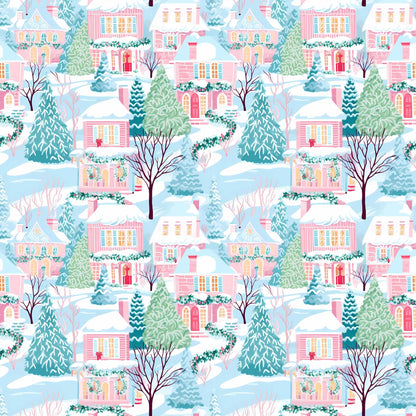 Home for the Holidays Prosecco Bottle Wrap