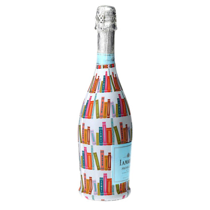 Warm & Bright Books Prosecco Bottle Wrap