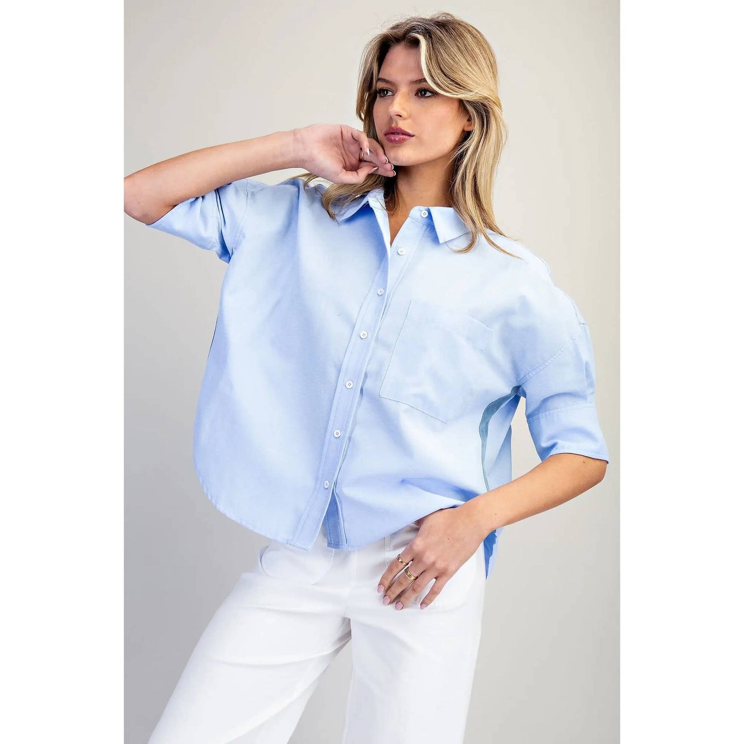 Detailing Button Down Shirt