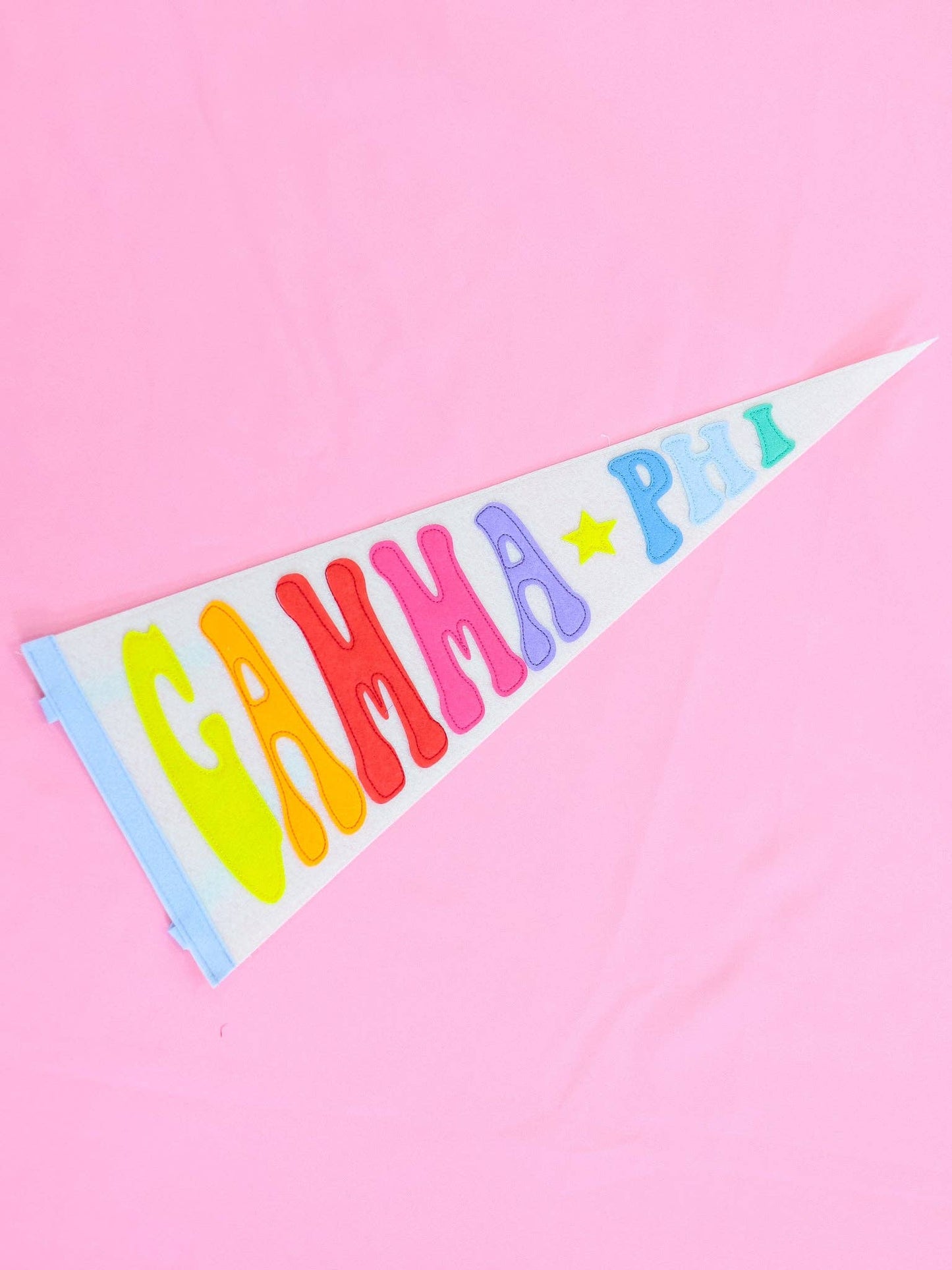Rainbow Pennant Flag