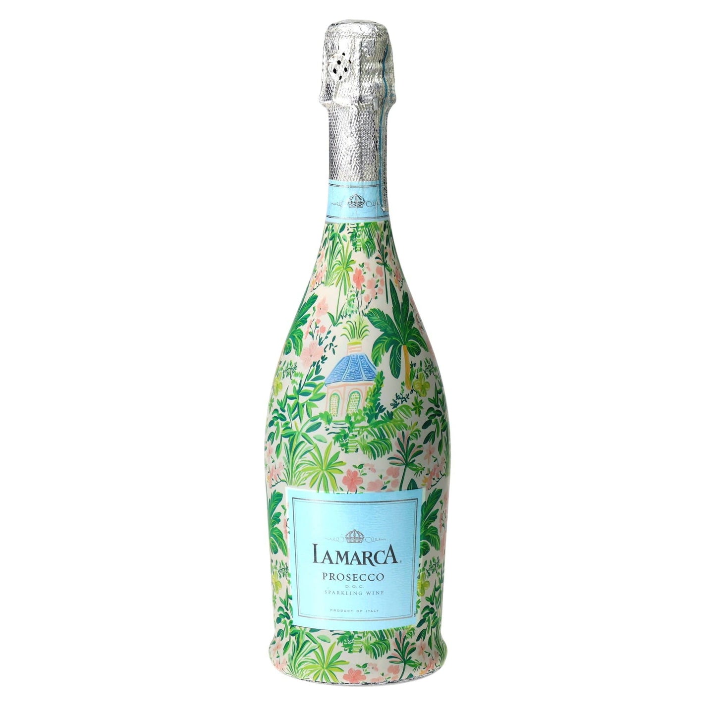 Verde Palm Pavilion Prosecco Bottle Wrap