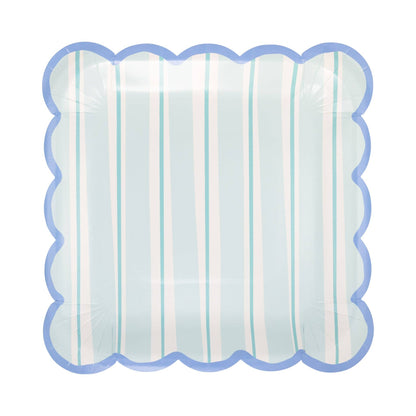 PLBOW41 - Blue Bows Plate