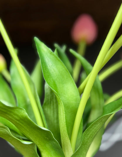 16" Real Touch Lifelike Tulip