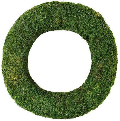 18" Round/Oval - Moss Wreath