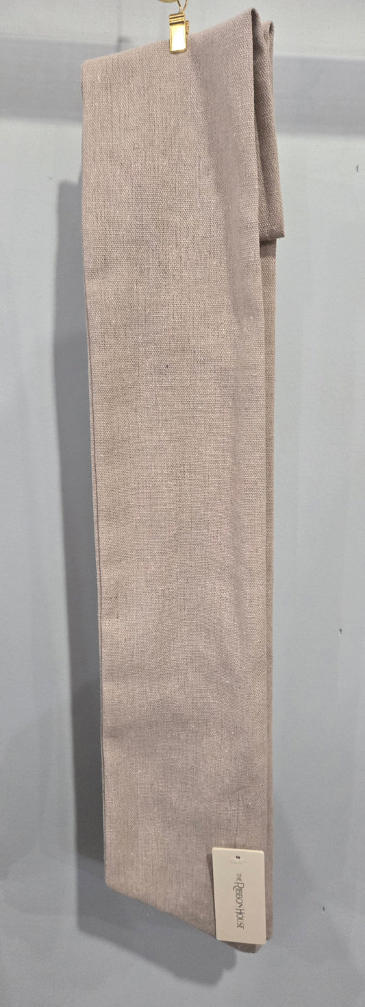 55" Linen Flax Wreath Sash