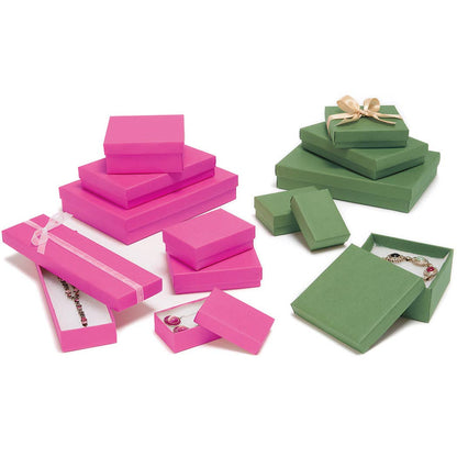 Pink Recycled Jewelry & Gift Boxes