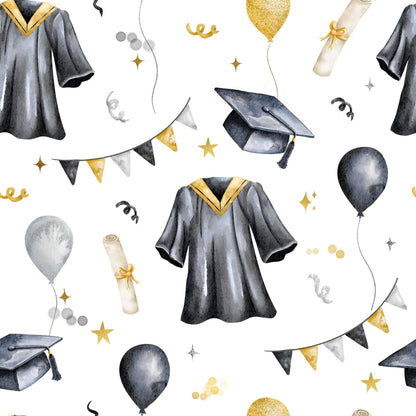 Beau Bottles Black and Gold Graduation - Prosecco Collection