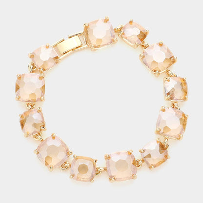 Elegant Bracelet Square-cut