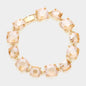 Elegant Bracelet Square-cut