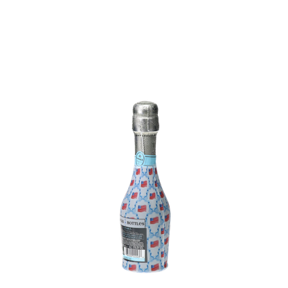 Flags & Ribbons Mini Prosecco Wraps (Set of 3)