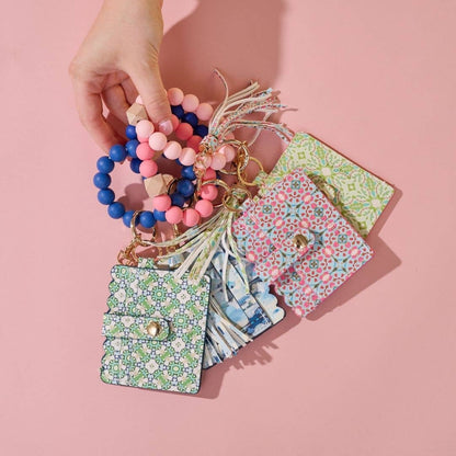 Serendipity Keychain Wristlet Wallet - Laura Park