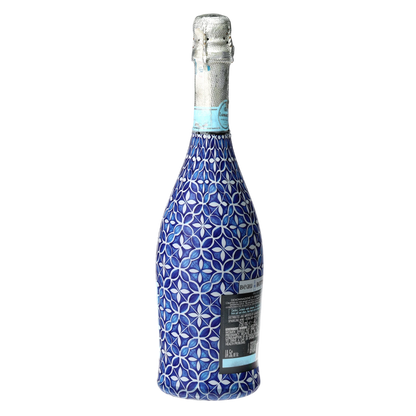 Andalusian Tile Prosecco Bottle Wrap