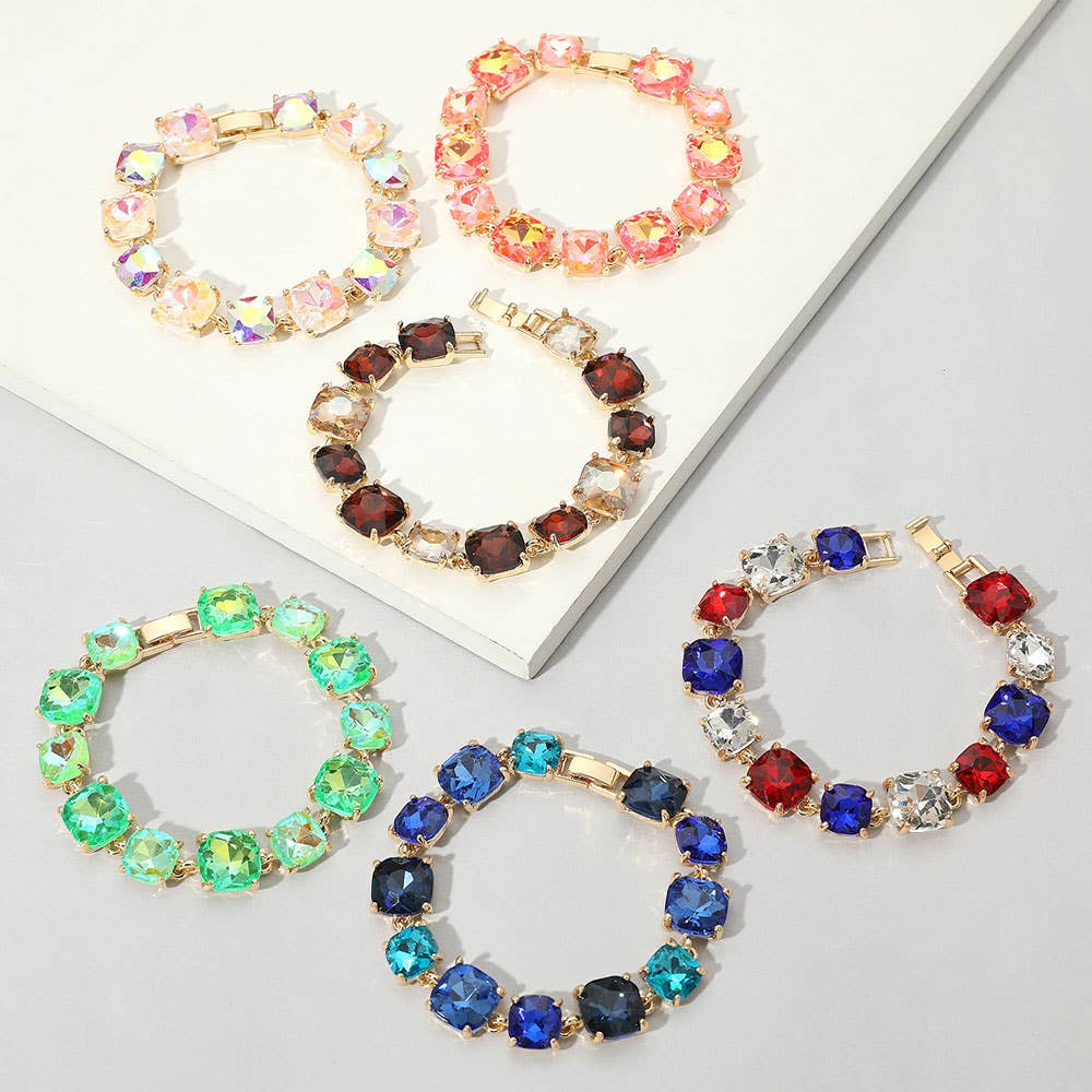 Elegant Bracelet Square-cut