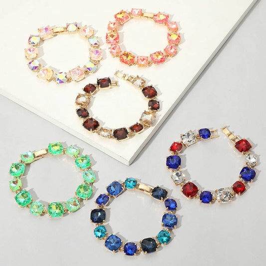 Elegant Bracelet Square-cut