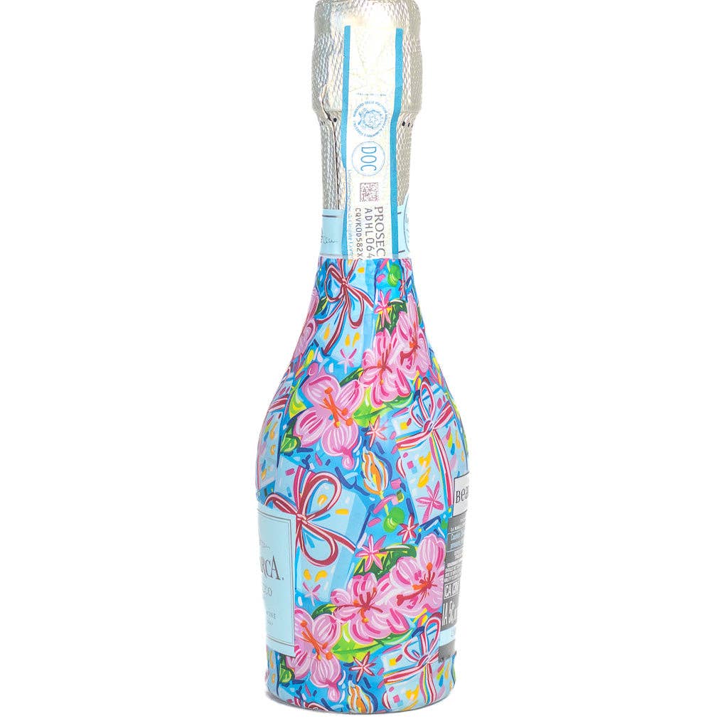 Beau Bottles Happy Birthday Brushed Presents - MINI Prosecco Collection - Six Pack