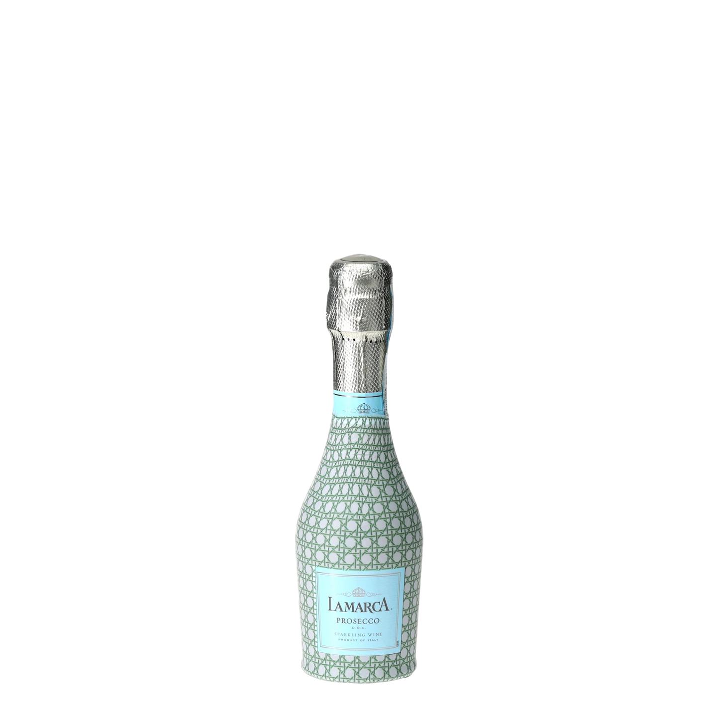 Sage & White Cane Mini Prosecco Wraps (Set of 3)