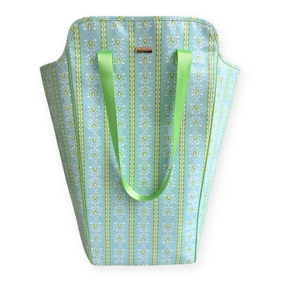 Rosemary Stripe Blue Laundry Bag