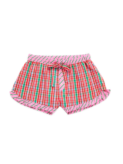 PLAID BOXER SHORTS, MULTI