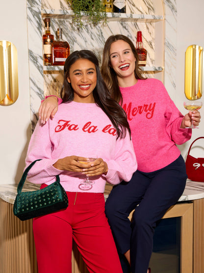 "FA LA LA" SWEATER