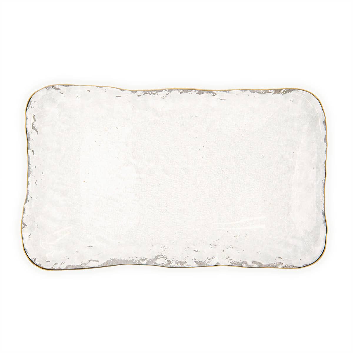 Saint Germain Serving Dish   Clear/Gold   9.3x.7x5.7