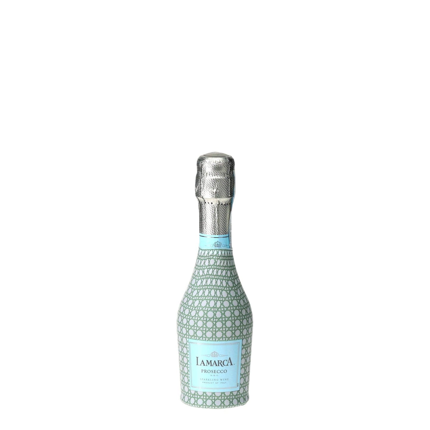 Sage & White Cane Mini Prosecco Wraps (Set of 3)